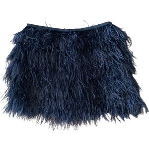 Michael Kors Ostrich Feather Skirt